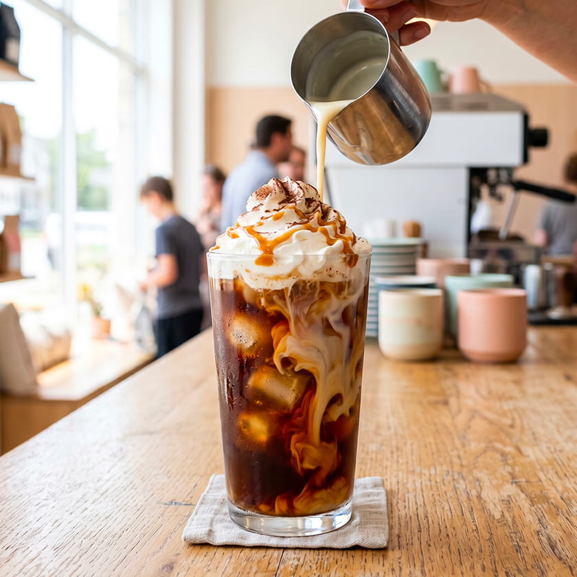 Boisson café macchiato lifestyle